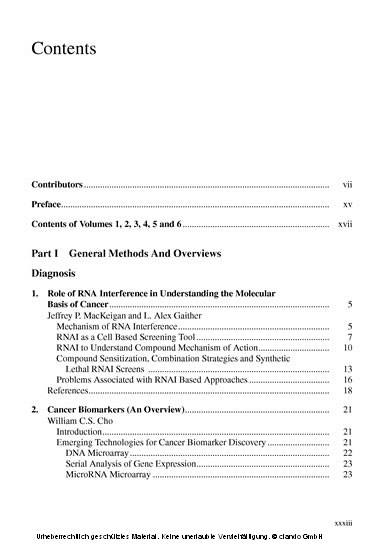 Methods of Cancer Diagnosis, Therapy, and Prognosis