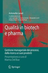 Qualità in biotech e pharma