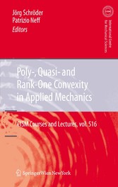 Poly-, Quasi- and Rank-One Convexity in Applied Mechanics