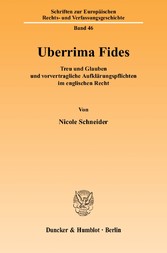 Uberrima Fides.