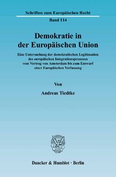 Demokratie in der Europäischen Union.