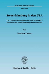 Steuerfahndung in den USA.