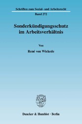 Sonderkündigungsschutz im Arbeitsverhältnis.