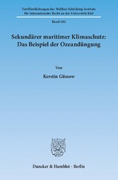 Sekundärer maritimer Klimaschutz: Das Beispiel der Ozeandüngung.