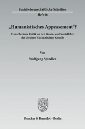 »Humanistisches Appeasement«?