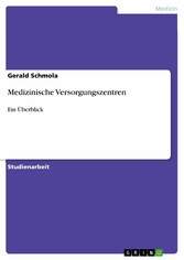 Medizinische Versorgungszentren