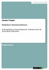 Berkeleys Immaterialismus