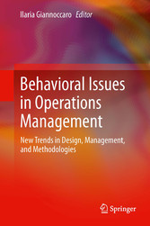 Behavioral Issues in Operations Management