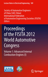 Proceedings of the FISITA 2012 World Automotive Congress