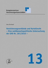 Versicherungsverbände und Kartellrecht