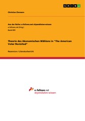 Theorie des ökonomischen Wählens in 'The American Voter Revisited'