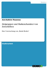 Zielgruppen und Markencharakter von Zeitschriften