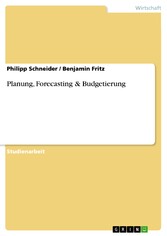 Planung, Forecasting & Budgetierung