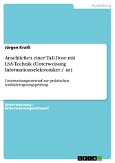 Anschließen einer TAE-Dose mit LSA-Technik (Unterweisung Informationselektroniker / -in)