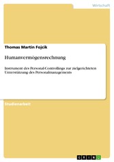 Humanvermögensrechnung