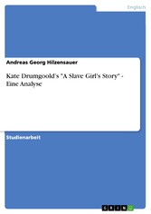 Kate Drumgoold's 'A Slave Girl's Story' - Eine Analyse