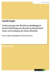 Verbesserung der Wettbewerbsfähigkeit durch Erhöhung der Kundenzufriedenheit unter Anwendung des Kano-Modells