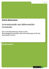 Systemdynamik und differenzieller Lernansatz