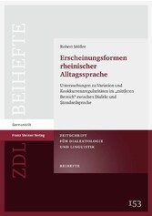 Erscheinungsformen rheinischer Alltagssprache