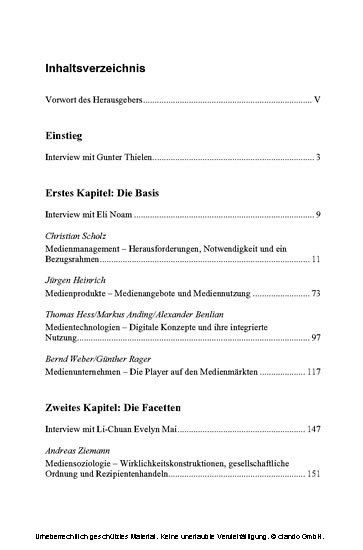 Handbuch Medienmanagement