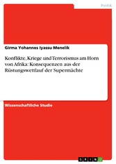 Konflikte,  Kriege und Terrorismus am Horn von Afrika: Konsequenzen aus der  Rüstungswettlauf der Supermächte