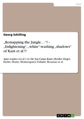 'Remapping the Jungle...'? - 'Enlightening', 'white'-washing 'shadows' of Kant et al.!?