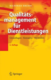 Qualitätsmanagement für Dienstleistungen