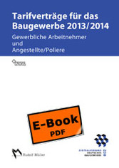 Tarifverträge für das Baugewerbe 2013/2014