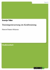 Trainingssteuerung im Krafttraining