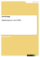 Marktchancen von UMTS