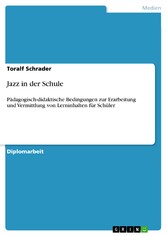 Jazz in der Schule