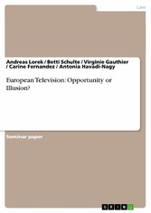 European Television: Opportunity or Illusion?