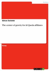 The center of gravity for Al Qaeda affiliates