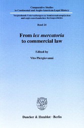 From lex mercatoria to commercial law.