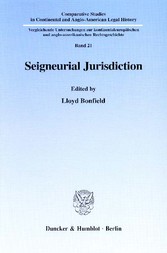 Seigneurial Jurisdiction.