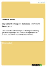 Implementierung des Balanced Scorecard Konzeptes