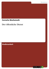 Der öffentliche Dienst