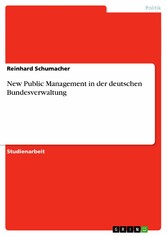 New Public Management in der  deutschen Bundesverwaltung