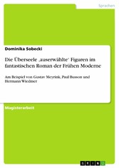 Die Überseele 'auserwählte' Figuren im fantastischen Roman der Frühen Moderne