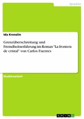 Grenzüberschreitung und Fremdheitserfahrung im Roman 'La frontera de cristal' von Carlos Fuentes