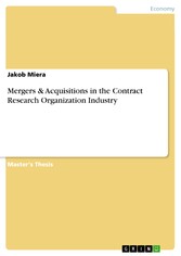 Mergers & Acquisitions in the Contract Research Organization Industry